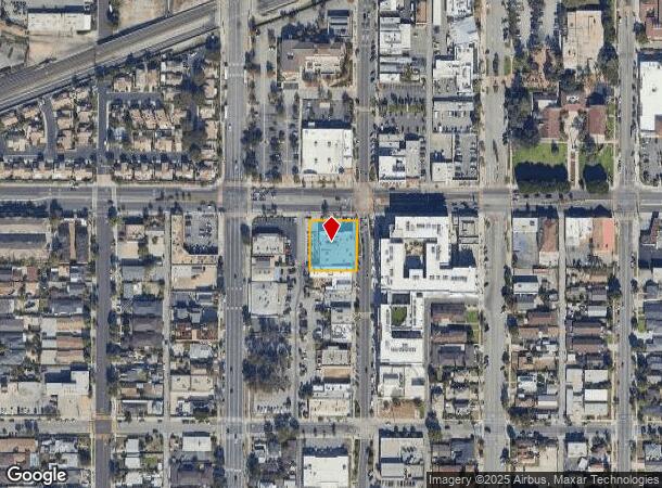  100 W Foothill Blvd, Azusa, CA Parcel Map