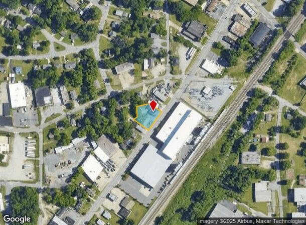  2318 W English Rd, High Point, NC Parcel Map