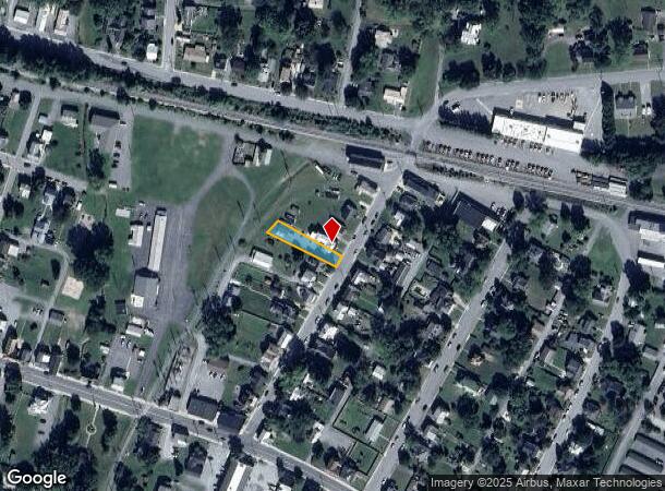 21 N Carroll St, Thurmont, MD Parcel Map