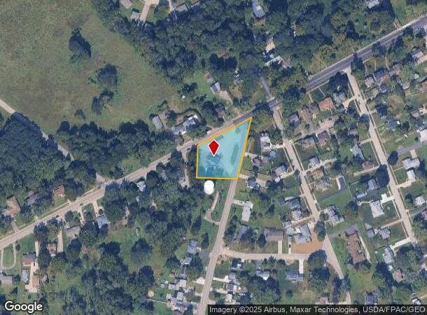  1520 Bunker Hill Rd, Ashtabula, OH Parcel Map