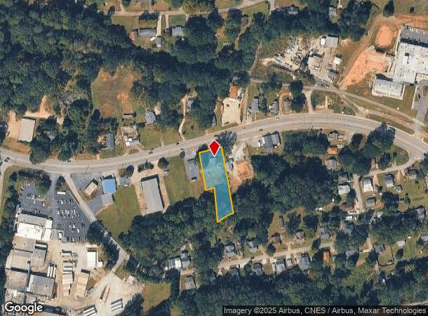  407 Gentry Memorial Hwy, Easley, SC Parcel Map