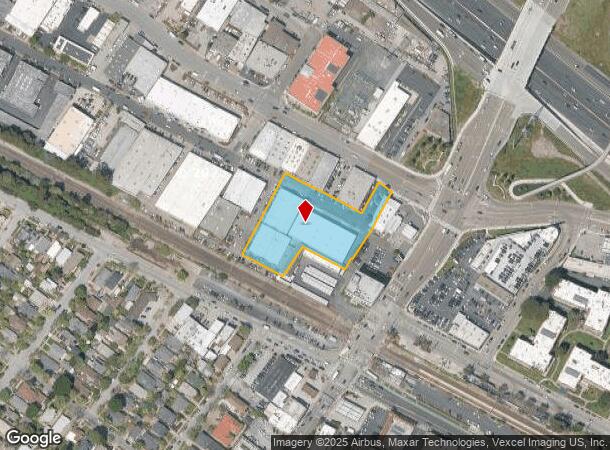 1271 Whitehorn Way, Burlingame, CA Parcel Map