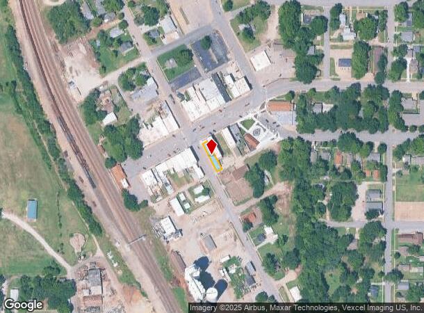 123 W Main St, Mulvane, KS Parcel Map