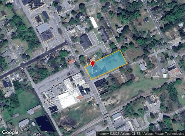 225 Broad St, Bennettsville, SC Parcel Map