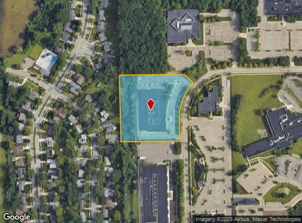 2205 Commonwealth Blvd, Ann Arbor, MI Parcel Map