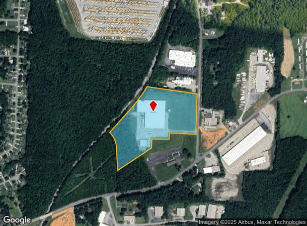 5037 Prospect St, High Point, NC Parcel Map