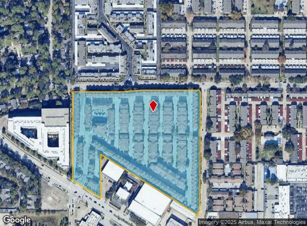  14800 Memorial Dr, Houston, TX Parcel Map