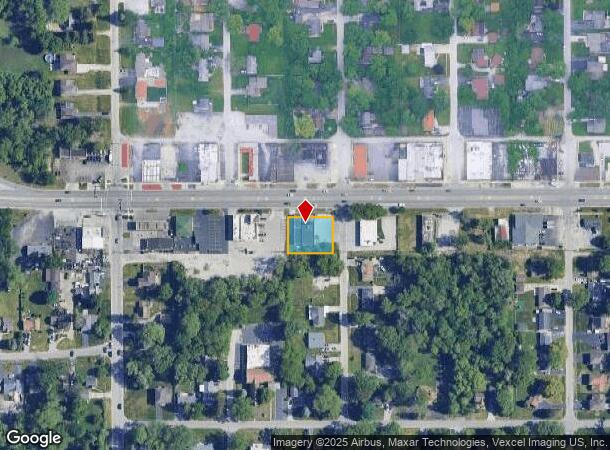  3509 W 159Th St, Markham, IL Parcel Map