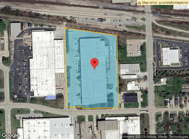  1717 Beard St, Port Huron, MI Parcel Map