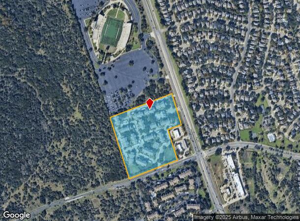 10101 W Parmer Ln, Austin, TX Parcel Map