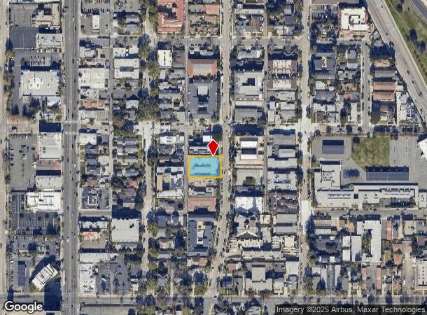  1416 N Spurgeon St, Santa Ana, CA Parcel Map