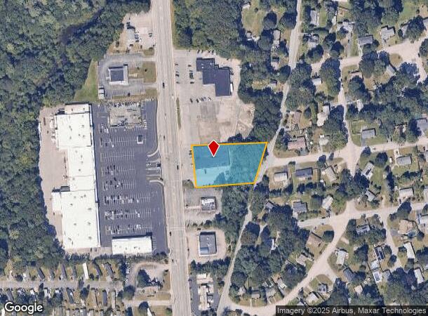 6640 Post Rd, North Kingstown, RI Parcel Map