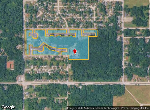 2301 Clark Rd, Gary, IN Parcel Map