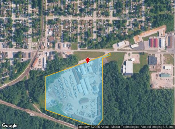 801 E Main St, Griffith, IN Parcel Map