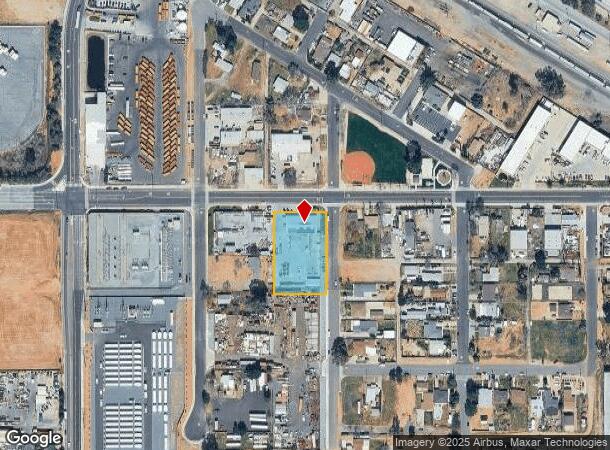 401 W Fourth St, Beaumont, CA Parcel Map