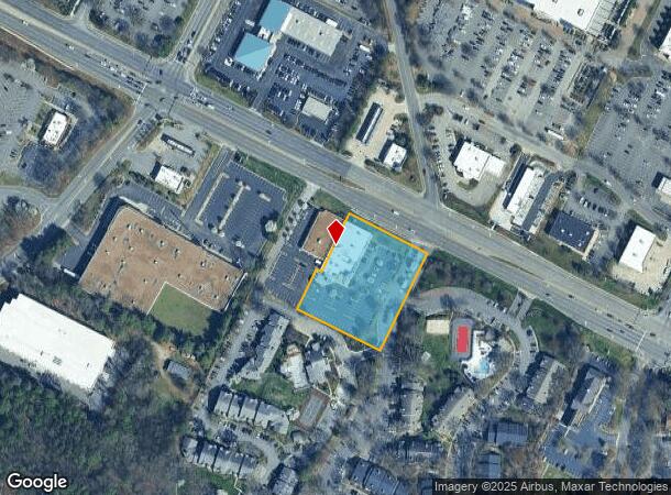 9503 W Broad St, Henrico, VA Parcel Map
