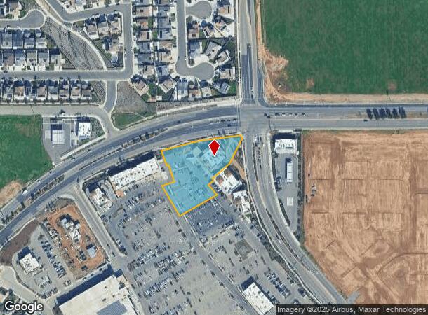 6725 N Riverside Dr, Fresno, CA Parcel Map