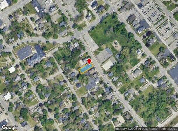 1024 S Grand Traverse St, Flint, MI Parcel Map
