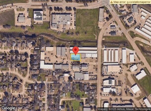  419 Southfork Dr, Lewisville, TX Parcel Map