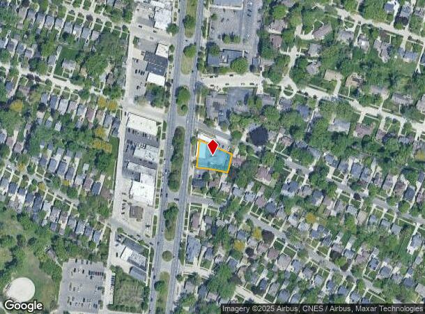  20136 Mack Ave, Grosse Pointe Woods, MI Parcel Map