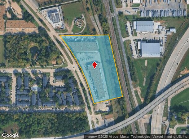 16134 W Hardy Rd, Houston, TX Parcel Map
