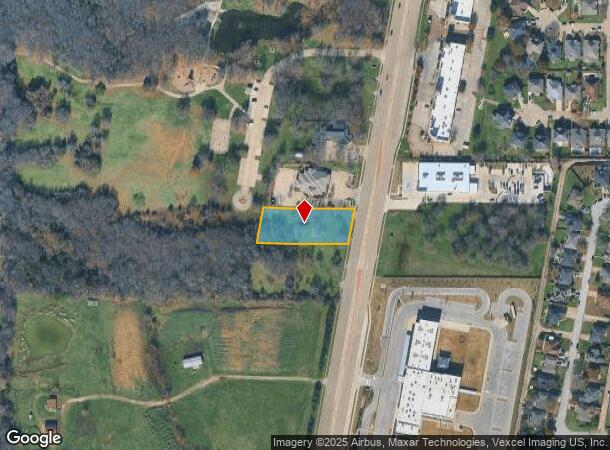  6520 S Cooper St, Arlington, TX Parcel Map