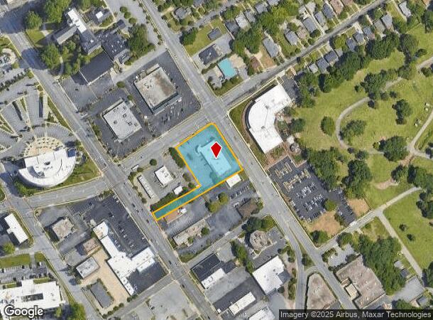  124 Qubein Ave, Greensboro, NC Parcel Map