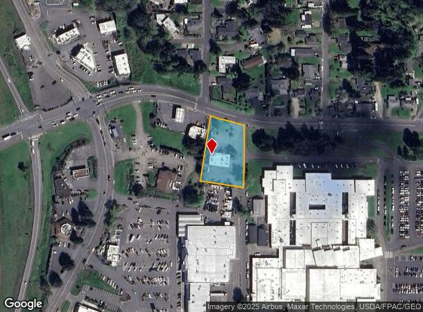  1704 Allen St, Kelso, WA Parcel Map