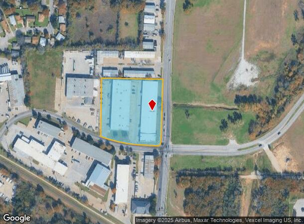 1811 Shady Oaks Dr, Denton, TX Parcel Map