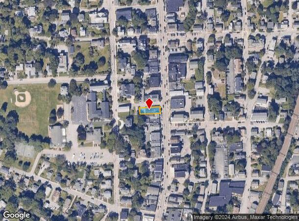  205 Main St, East Greenwich, RI Parcel Map