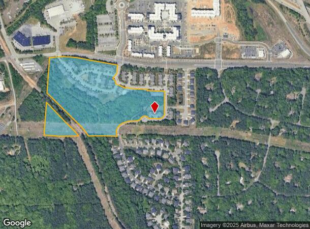 1809 Eubanks Rd, Chapel Hill, NC Parcel Map