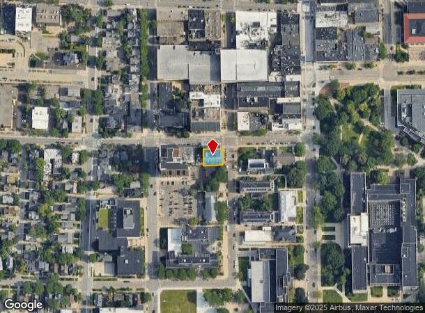  518 E William St, Ann Arbor, MI Parcel Map