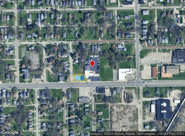  1610 W Bancroft St, Toledo, OH Parcel Map