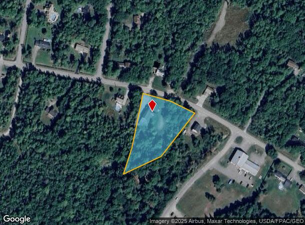  245 Center Dr, Orrington, ME Parcel Map