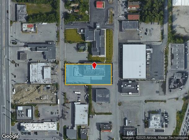  8220 Briarwood St, Anchorage, AK Parcel Map