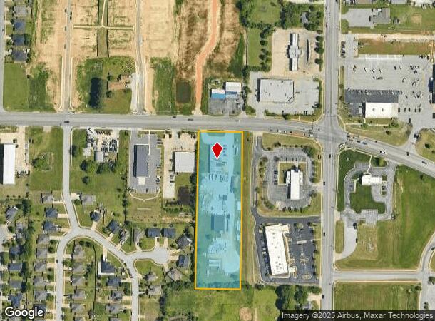 3151 E Robinson Ave, Springdale, AR Parcel Map