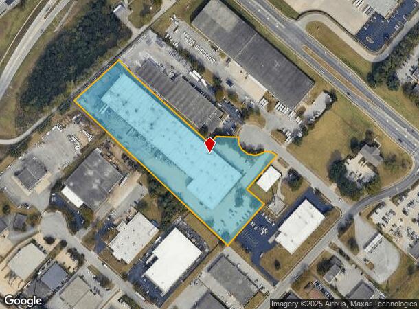  2416 Merchant St, Lexington, KY Parcel Map