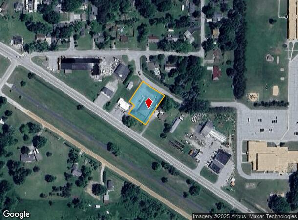  885 E Railway St, Coleman, MI Parcel Map