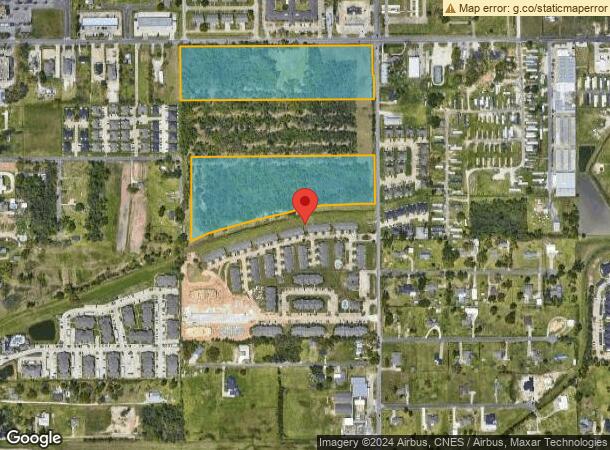  2501 Country Club Rd, Lake Charles, LA Parcel Map