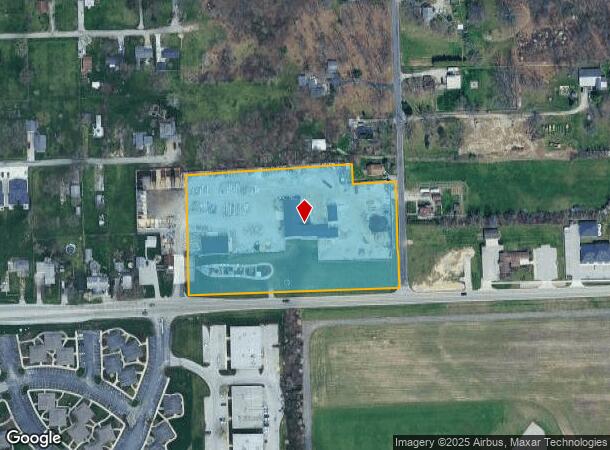 1314 W Cook Rd, Fort Wayne, IN Parcel Map