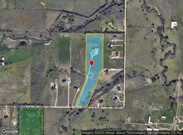 7377 Borth Rd, Sanger, TX Parcel Map