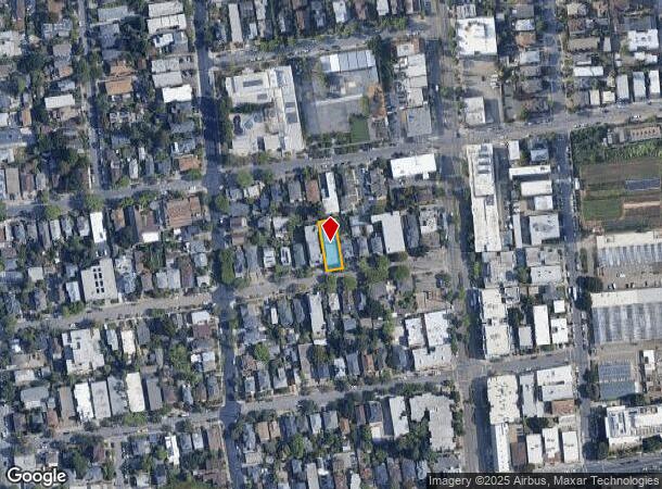 2025 Francisco St, Berkeley, CA Parcel Map