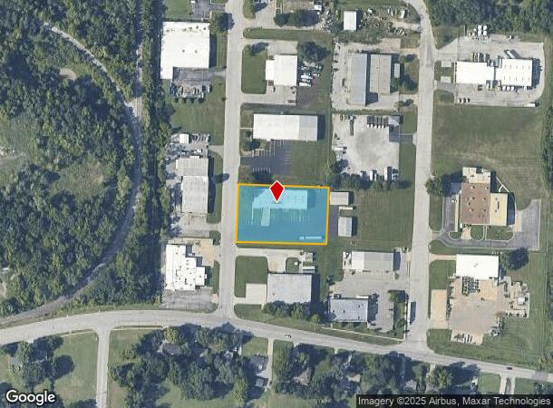  1041 S Vista Ave, Independence, MO Parcel Map
