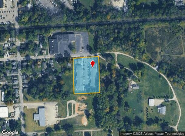 401 E Osage St, Greenfield, IN Parcel Map