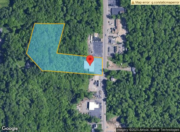  728 N Main St, West Bridgewater, MA Parcel Map