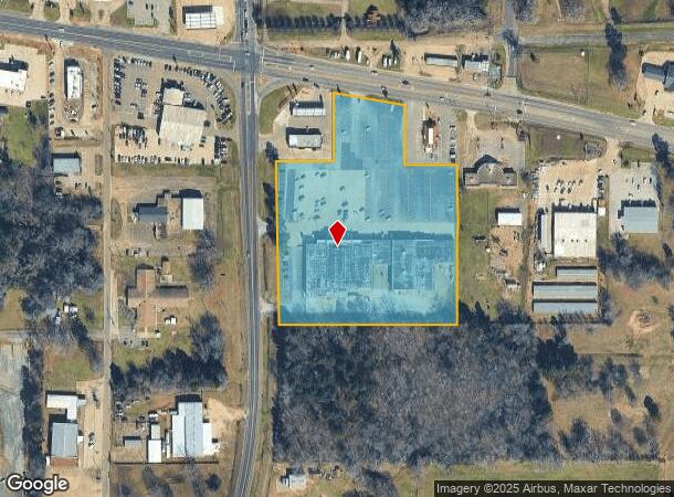 1300 Broadway Ave, Gladewater, TX Parcel Map