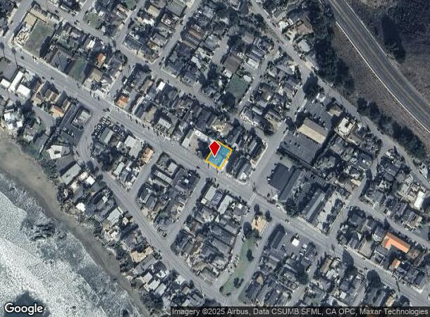 225 S Ocean Ave, Cayucos, CA Parcel Map