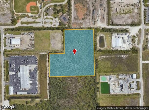  3960 Canal St, Fort Myers, FL Parcel Map