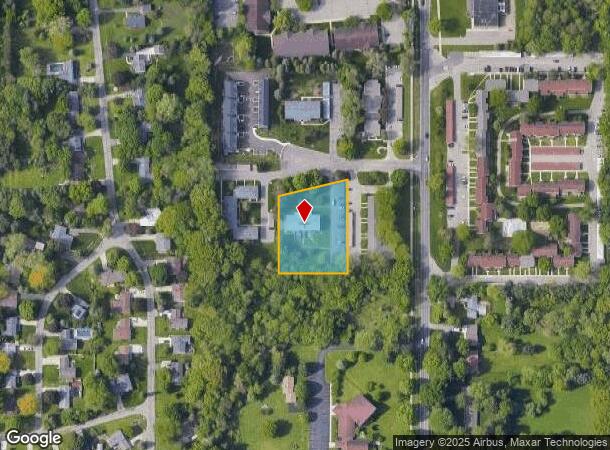  1721 Chief Okemos Cir, Okemos, MI Parcel Map