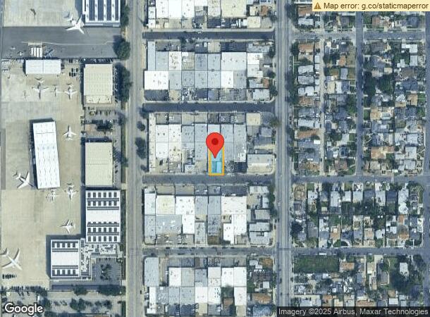  16129 Valerio St, Van Nuys, CA Parcel Map